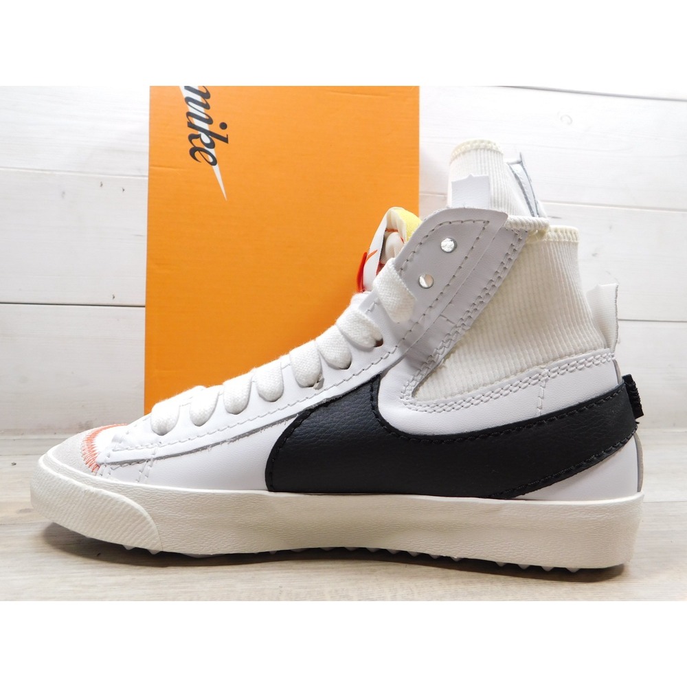 Nike Blazer Mid '77 Jumbo White Black Men's Lifestyle Shoes DD3111-100 Mens 7.5 - Picture 2 of 11